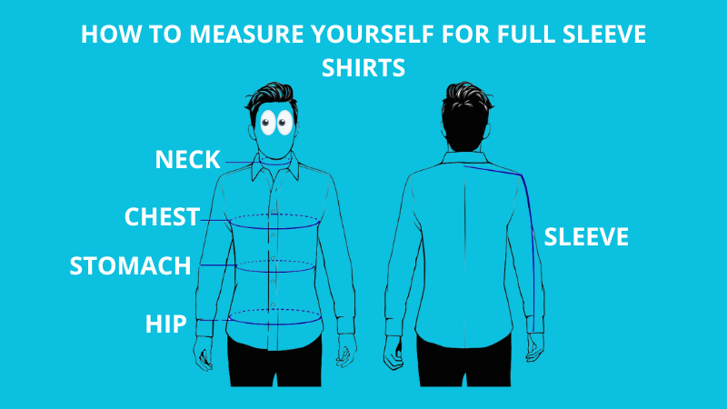 How To Measure Yourself For Full Sleeve Shirts photo
